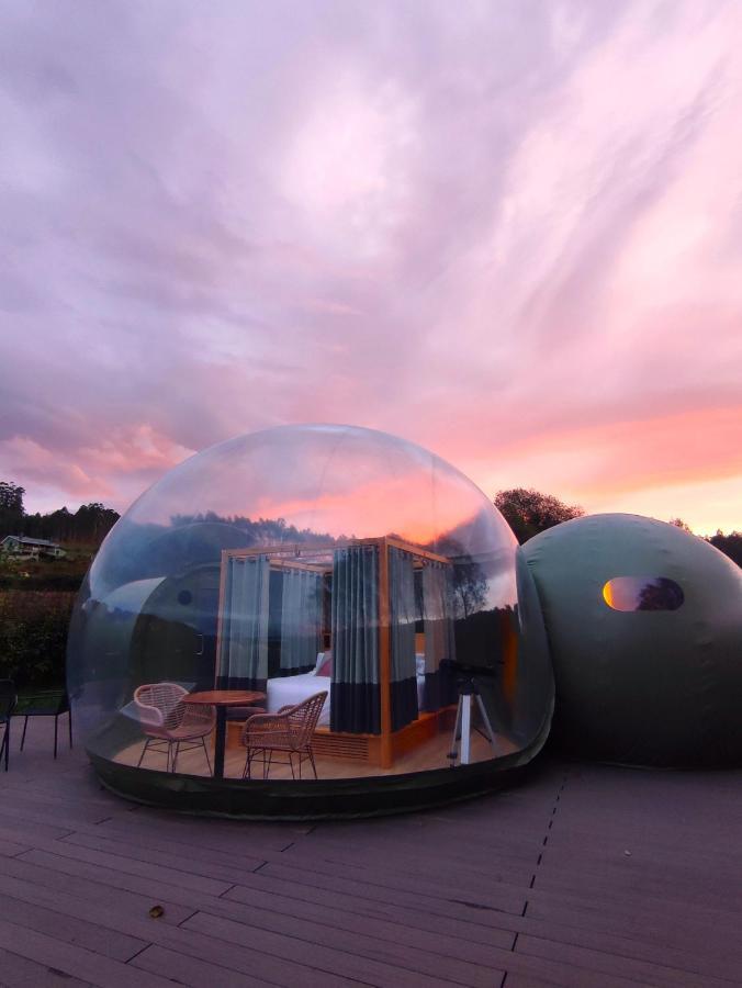 מלון Juances Luzada Glamping Burbujas - Designed For Adults מראה חיצוני תמונה